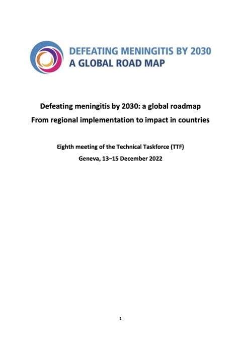 Defeating Meningitis by 2030: Eighth meeting of the Technical Taskforce (TTF)