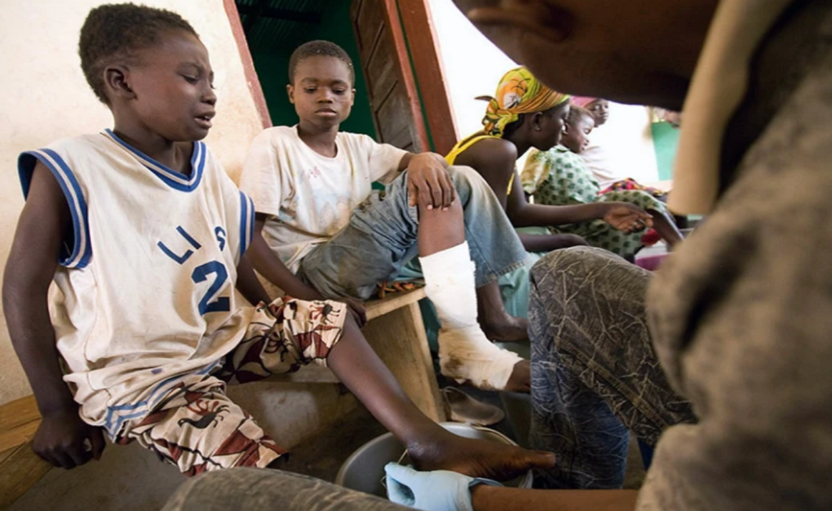 Treatment for Guinea worm disease, caused by a parasite, can be painful, but the condition has been eliminated in almost 20 countries.